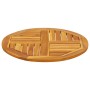 Tablero de mesa redondo madera maciza de acacia Ø60x2 cm