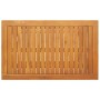 Conjunto bistro 5 pcs Marrón madera maciza de acacia