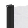 Toldo lateral retráctil blanco 117x300 cm