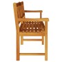 Banco de jardín Marrón 220 x 56 x 90cm Madera maciza de Acacia