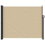 Toldo lateral retráctil beige 160x300 cm