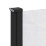 Toldo lateral retráctil blanco 160x300 cm