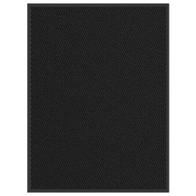 Felpudo negro 80x120 cm