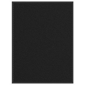 Felpudo negro 80x120 cm