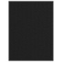 Felpudo negro 90x120 cm