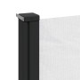 Toldo lateral retráctil blanco 170x300 cm