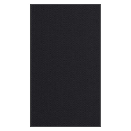 Felpudo negro 115x200 cm