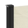 Toldo lateral retráctil crema 180x300 cm
