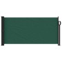 Toldo lateral retráctil verde oscuro 100x500 cm