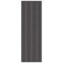 Felpudo Striped Negro y Gris 60 x 180 cm Polipropileno, PVC