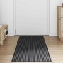Felpudo Striped Negro y Gris 60 x 180 cm Polipropileno, PVC