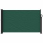 Toldo lateral retráctil verde oscuro 120x500 cm