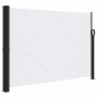 Toldo lateral retráctil blanco 140x500 cm