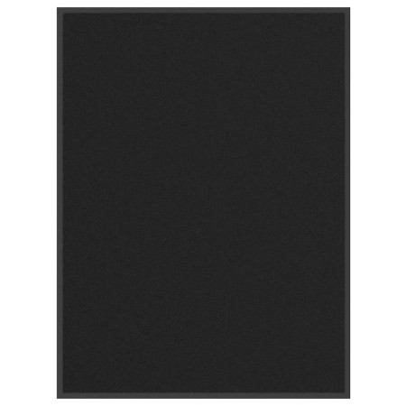 Felpudo negro 80x120 cm