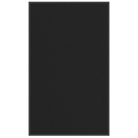 Felpudo negro 90x150 cm