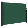 Toldo lateral retráctil verde oscuro 140x500 cm