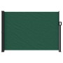 Toldo lateral retráctil verde oscuro 140x500 cm