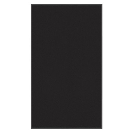 Felpudo negro 115x200 cm en Felpudos | Comprar online en Foro24