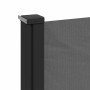 Toldo lateral retráctil gris antracita 140x600 cm