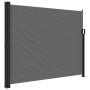 Toldo lateral retráctil gris antracita 160x600 cm