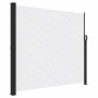 Toldo lateral retráctil blanco 180x600 cm