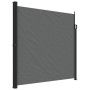 Toldo lateral retráctil gris antracita 200x600 cm
