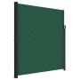 Toldo lateral retráctil verde oscuro 220x600 cm