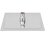 Cabezal de ducha cuadrado efecto lluvia acero inoxidable 20x20