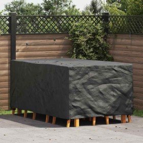 Funda para muebles de exterior Negro 143 x 225 x 90 cm 210D