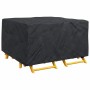 Funda para muebles de exterior Negro 150 x 150 x 75 cm 600D