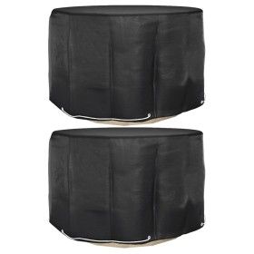 Garden furniture covers 2 pcs 6 eyelets round Ø125x75 cm by vidaXL, Garden furniture covers - Ref: Foro24-3155343, Price: 23,...