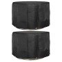 Garden furniture covers 2 pcs 6 eyelets round Ø125x75 cm by vidaXL, Garden furniture covers - Ref: Foro24-3155343, Price: 23,...