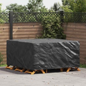 Funda para muebles de exterior Negro 180 x 190 x 85 cm 420D
