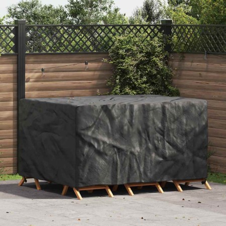 Funda para muebles de exterior Negro 180 x 120 x 74 cm 210D