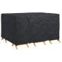 Funda para muebles de exterior Negro 180 x 120 x 74 cm 210D