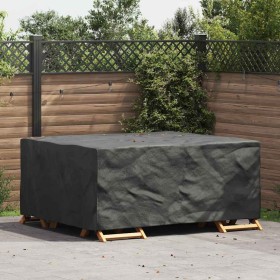 Funda para muebles de exterior Negro 200 x 150 x 85 cm 210D