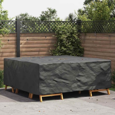 Funda para muebles de exterior Negro 200 x 200 x 90 cm 210D