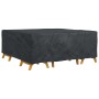 Funda para muebles de exterior Negro 210 x 200 x 70 cm 600D