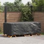 Funda para muebles de exterior Negro 229 x 113 x 73 cm 600D