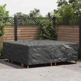 Funda para muebles de exterior Negro 235 x 235 x 70 cm 420D