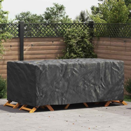 Funda para muebles de exterior Negro 240 x 140 x 90 cm 600D