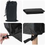 Funda para muebles de exterior Negro 240 x 140 x 90 cm 600D