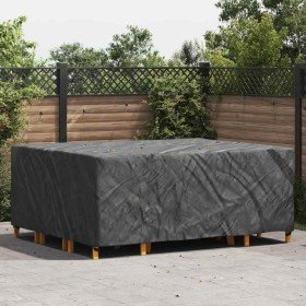 Funda para muebles de exterior Negro 250 x 210 x 70 cm 420D