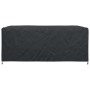 Funda para muebles de exterior Negro 270 x 180 x 90 cm 600D