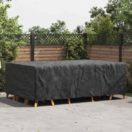 Funda para muebles de exterior Negro 300 x 200 x 90 cm 210D