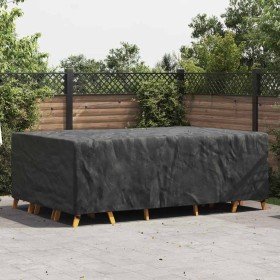Funda para muebles de exterior Negro 300 x 200 x 90 cm 420D
