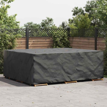Funda para muebles de exterior Negro 300 x 250 x 70 cm 600D