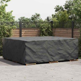Funda para muebles de exterior Negro 300 x 250 x 100 cm 210D