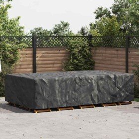 Funda para muebles de exterior Negro 305 x 190 x 85 cm 210D