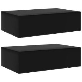 Garden furniture covers 2 pcs 12 eyelets 325x205x90 cm by vidaXL, Garden furniture covers - Ref: Foro24-3082842, Price: 48,04...